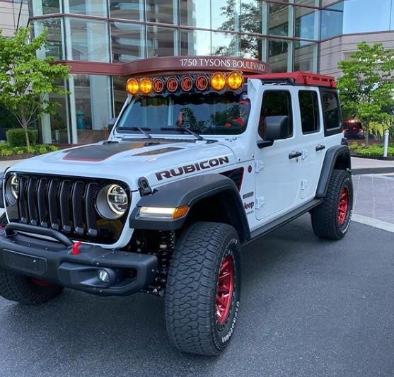 Jeep Wrangler JL JL's JLs Builds KC Hilites installed