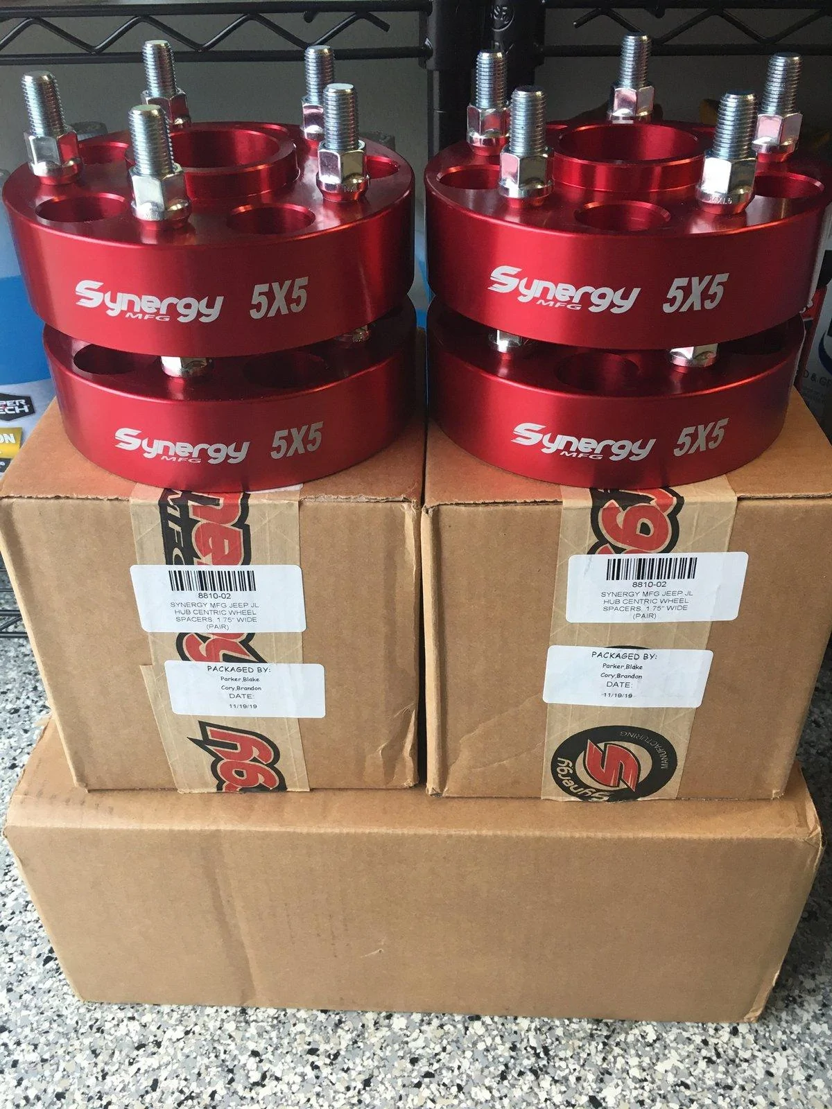 Jeep Wrangler JL Synergy Wheel Spacers 020B44CC-EE91-4DE8-BD68-2B80BBF87874