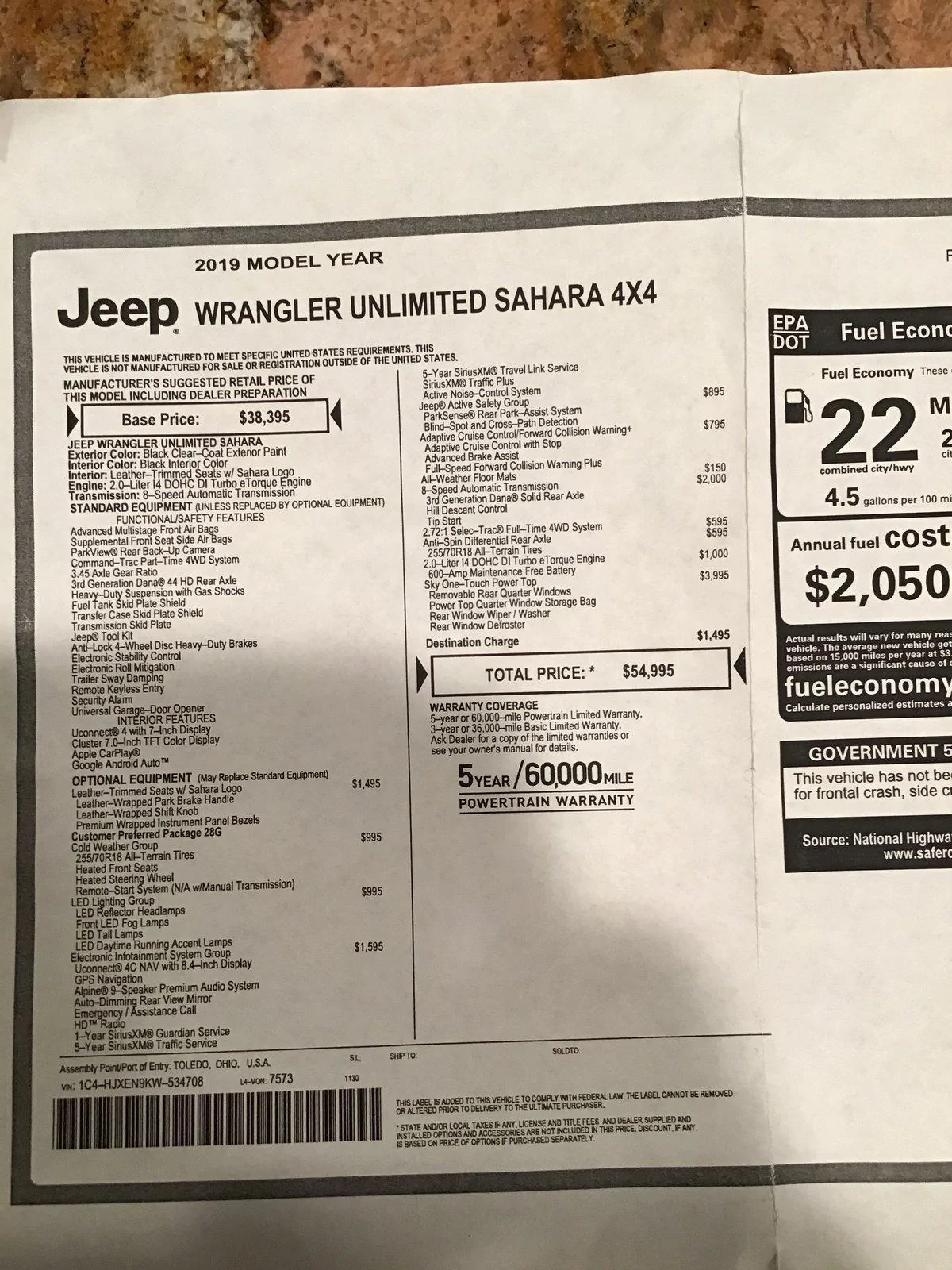 Jeep Wrangler JL Can't trust the VIN! E16150A8-6074-4B1E-92F7-EB03A9E9AC7C
