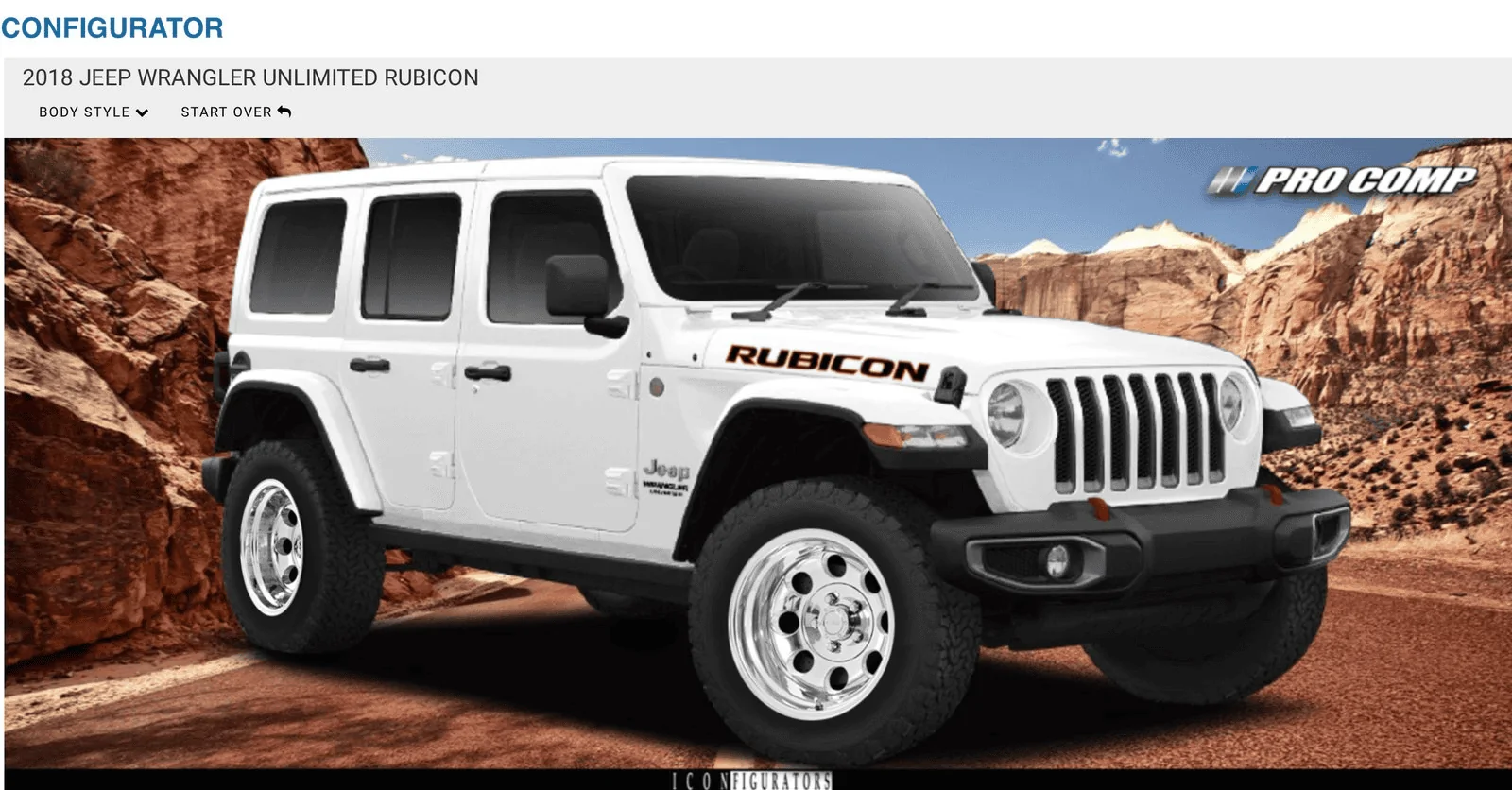 Jeep Wrangler JL Mickey Thompson Classic lll 1589689390299