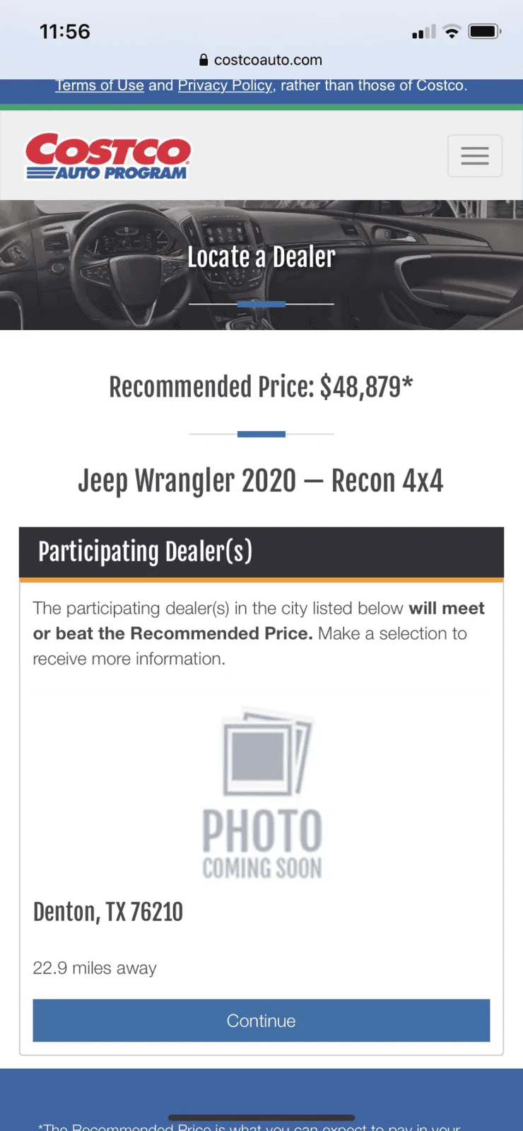 Jeep Wrangler JL Costco Auto Program? 30694FF1-431F-434F-BB9C-386EF366F477