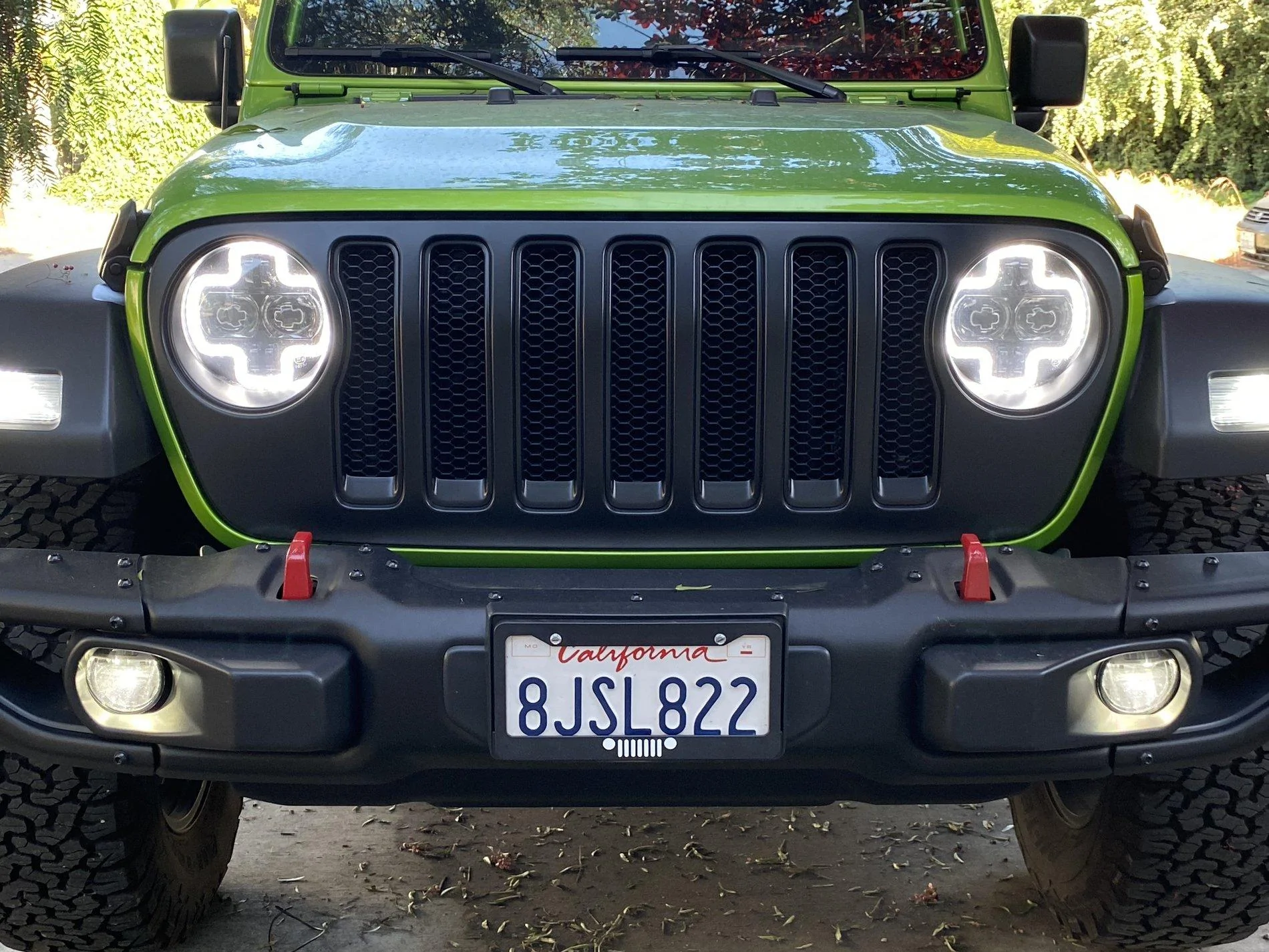 Jeep Wrangler JL Mopar Satin Black Grill 8B1F62A5-506E-4324-92B9-47E8158DC2A3