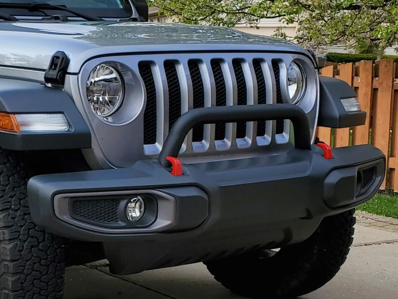 Jeep Wrangler JL Front bumper hoop mod 20200516_180135