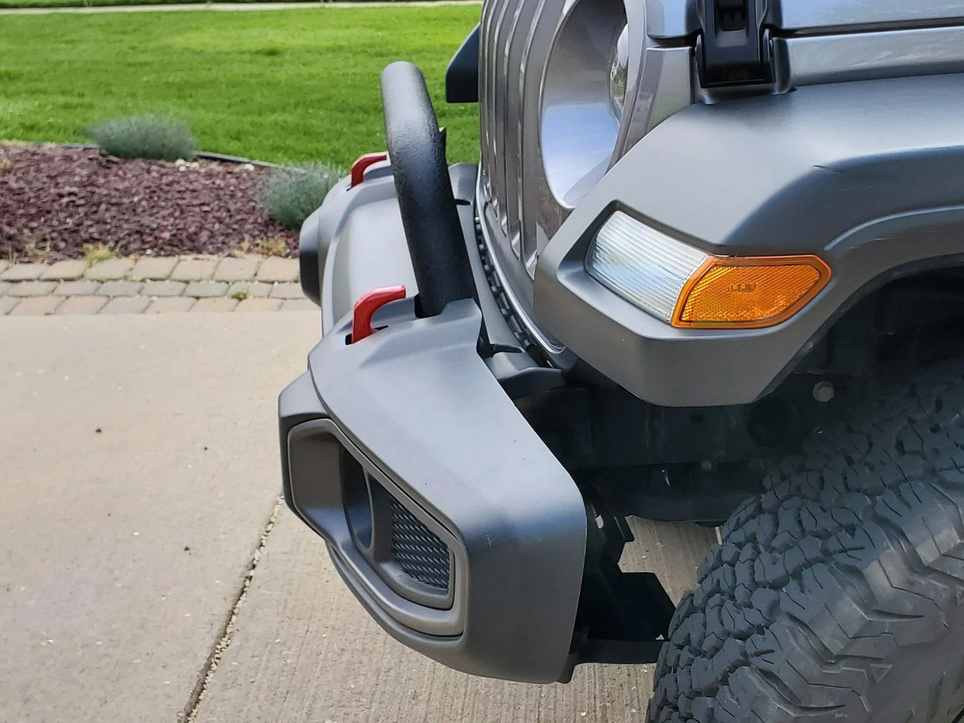 Jeep Wrangler JL Front bumper hoop mod 20200516_180205