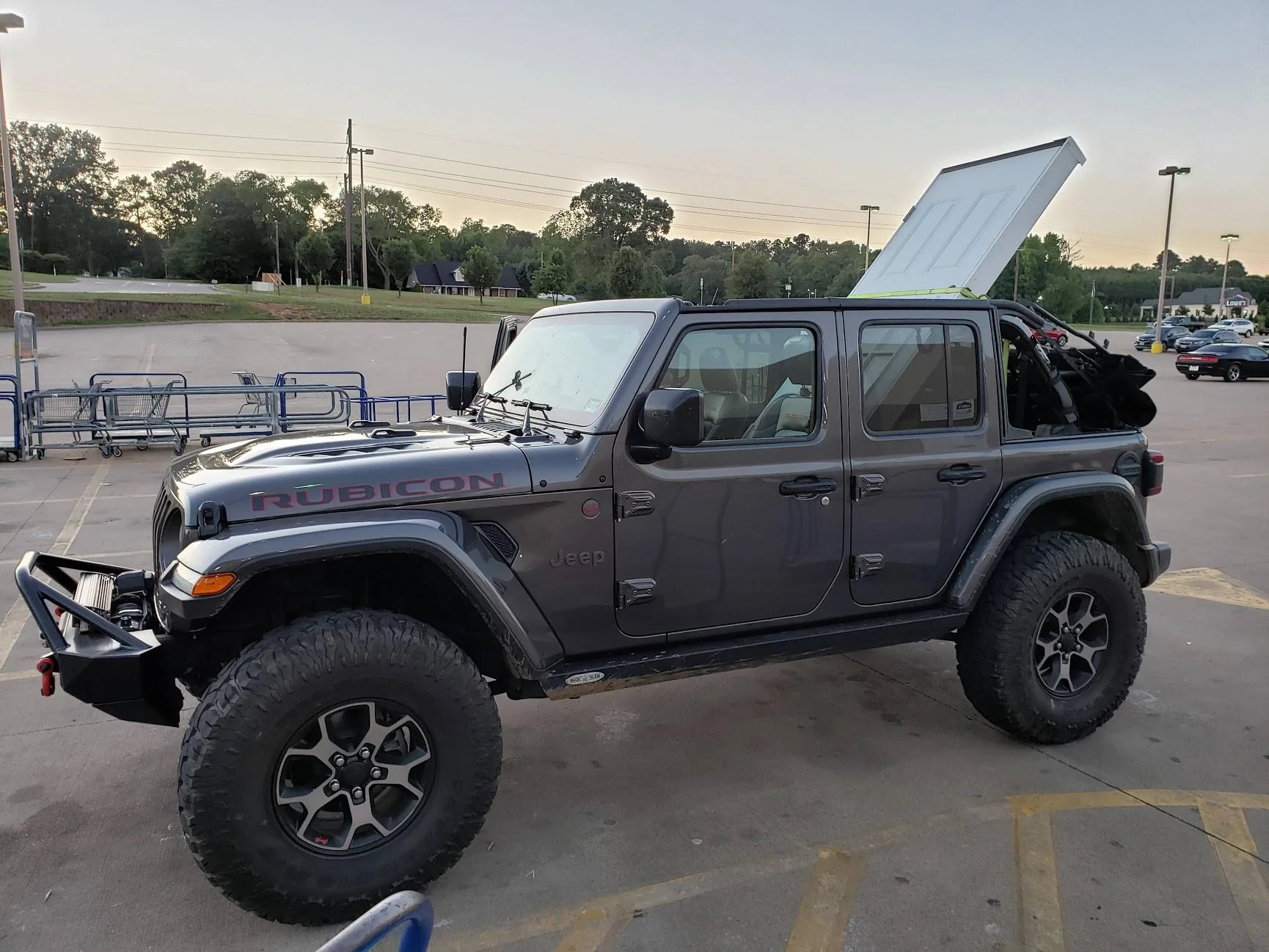 Jeep Wrangler JL Funny: shoulda bought a Gladiator?? JeepDoor