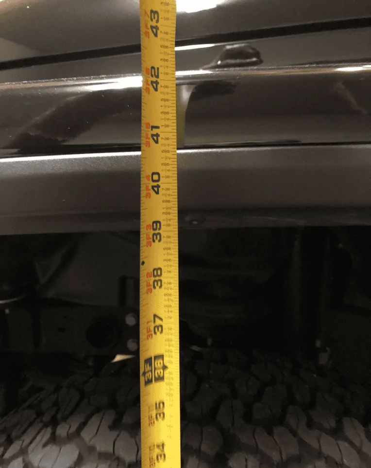 Jeep Wrangler JL Still have rake after level kit Screen Shot 2020-05-19 at 2.55.05 PM