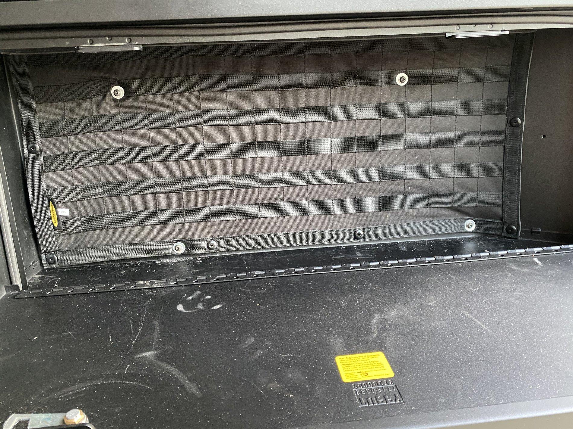 Jeep Wrangler JL Tuffy tailgate lockbox anyone installed on yet? 20EE3975-EB34-4305-A91F-414F2624FC44