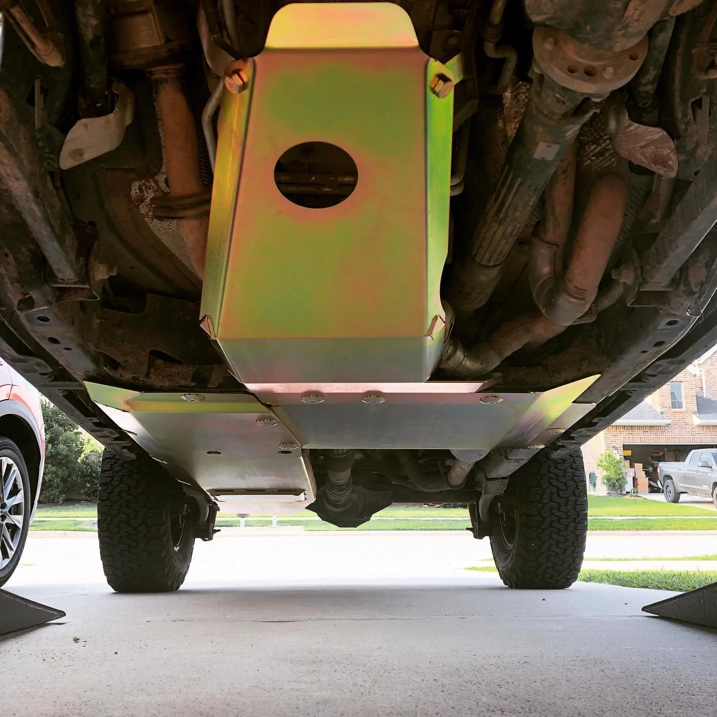 Jeep Wrangler JL TX Sting Gray Build Skid1