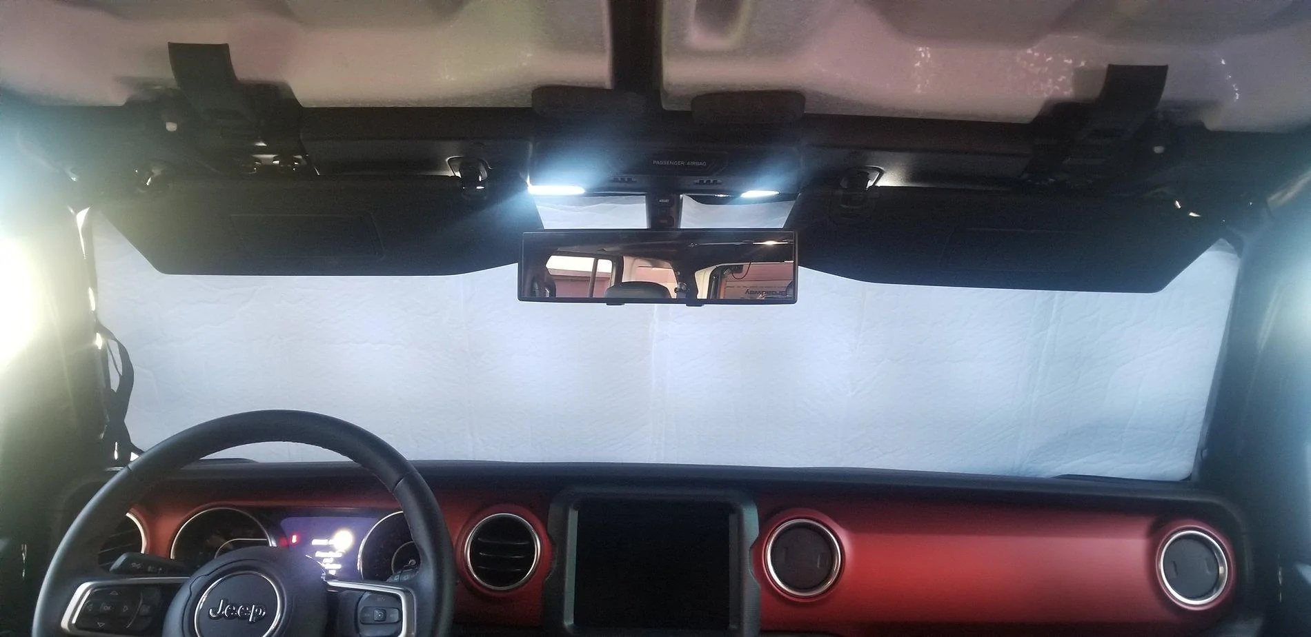 Jeep Wrangler JL JL Windshield Sunshade 20200526_172453