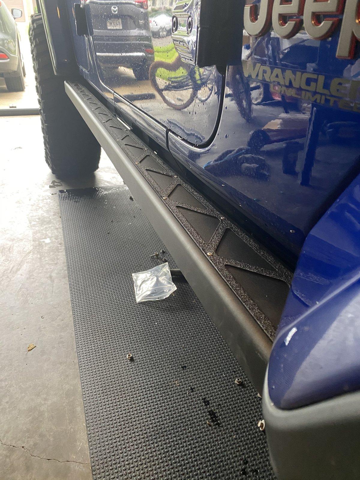 Jeep Wrangler JL New CRC Off-road sliders installed! C23B9E11-EECB-407B-9C4A-3C74B84B5A3A