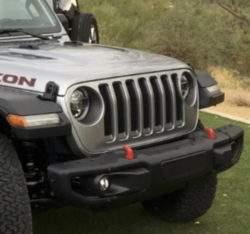Jeep Wrangler JL Replacing billet silver grille inserts with black 5B484640-9C8E-4ED4-9E3C-3D5A4DD38822