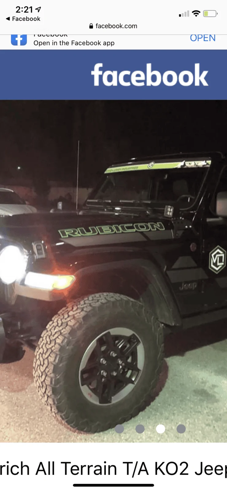 Jeep Wrangler JL Sahara with rubicon wheels 66E13DC6-75AC-4DE2-87F2-F2203330A2FD