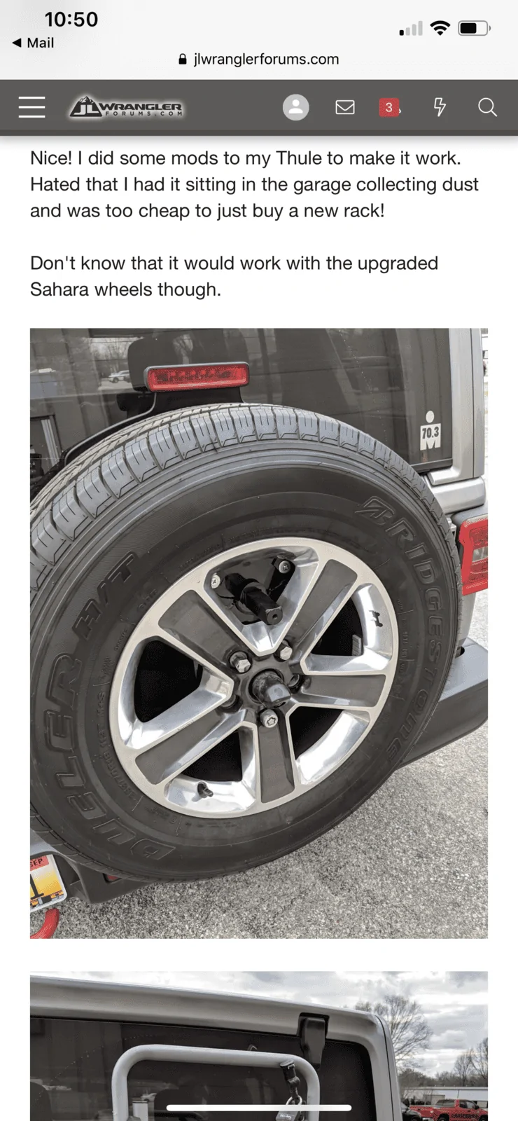 Jeep Wrangler JL Relocation Kit for Backup Camera onto the Center Brake Light? 4457E824-56B4-4829-8496-7D60BD3BEBB5