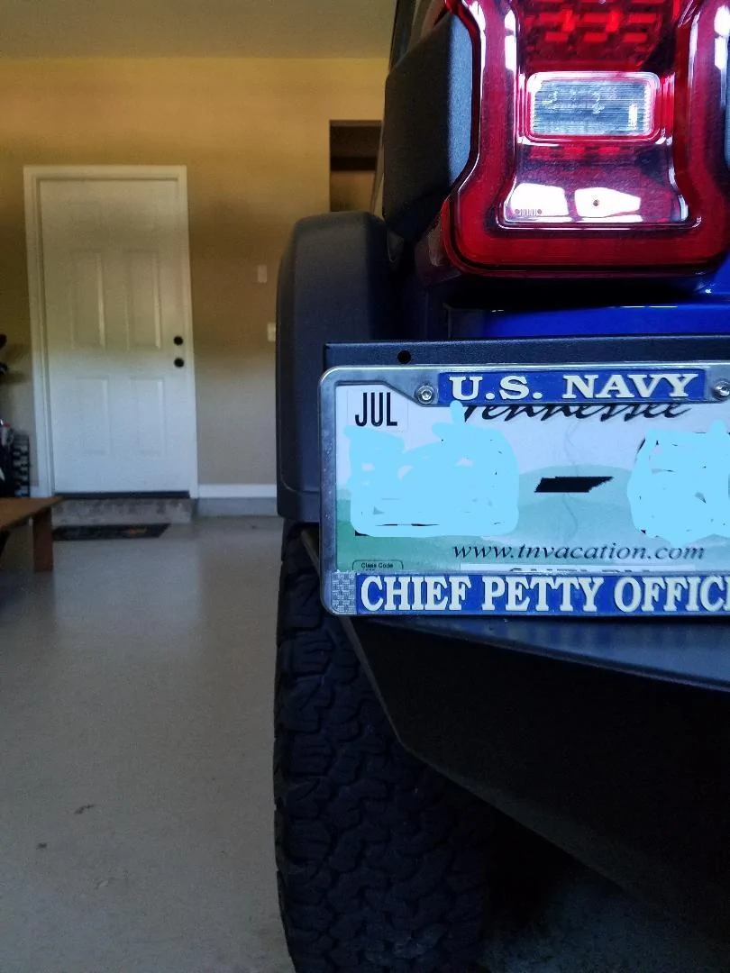 Jeep Wrangler JL License Plate Relocation Options Inkedplate1