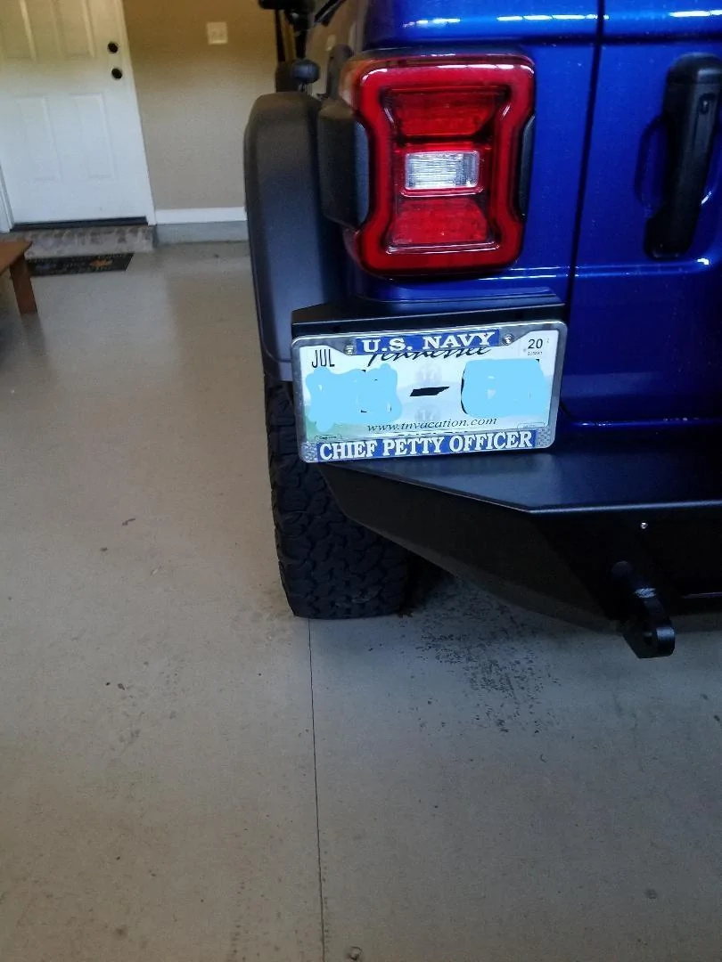 Jeep Wrangler JL License Plate Relocation Options Inkedplate2