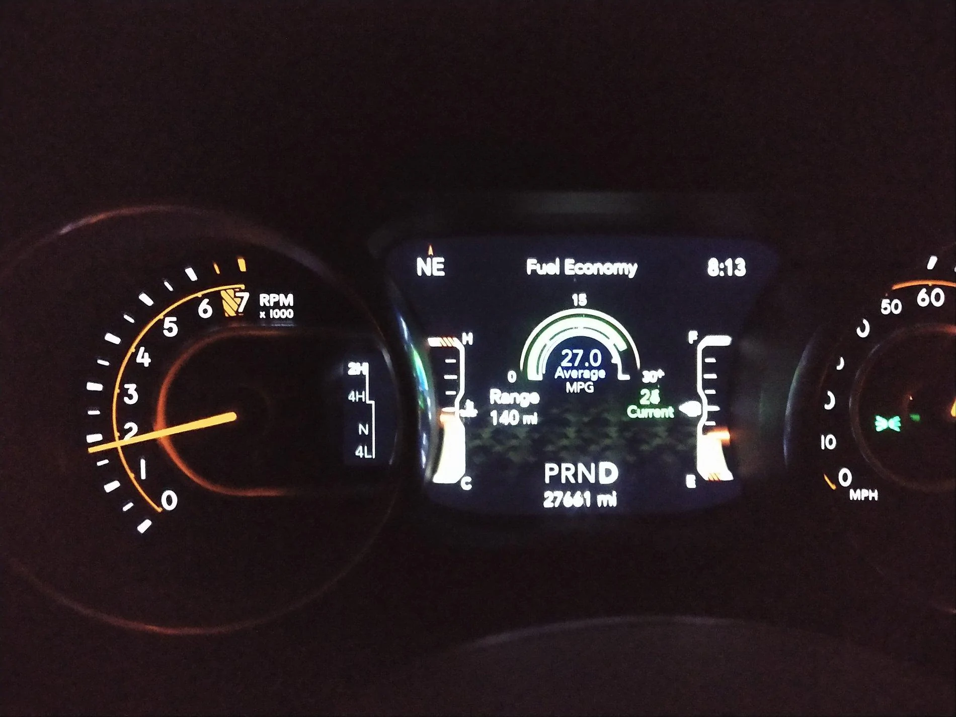 Jeep Wrangler JL Gas mileage so far IMG_20191215_201346571