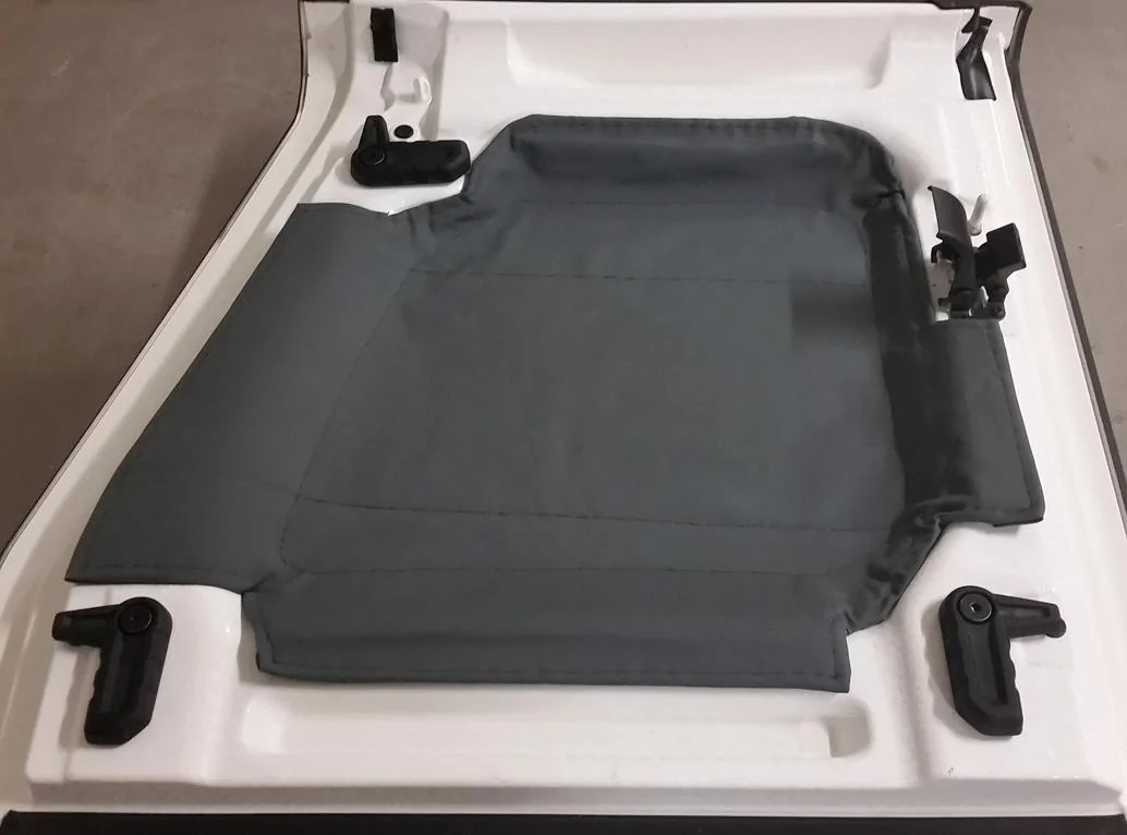 Jeep Wrangler JL Stitched lightweight high temperature efficient headliner DIY HL_liner1