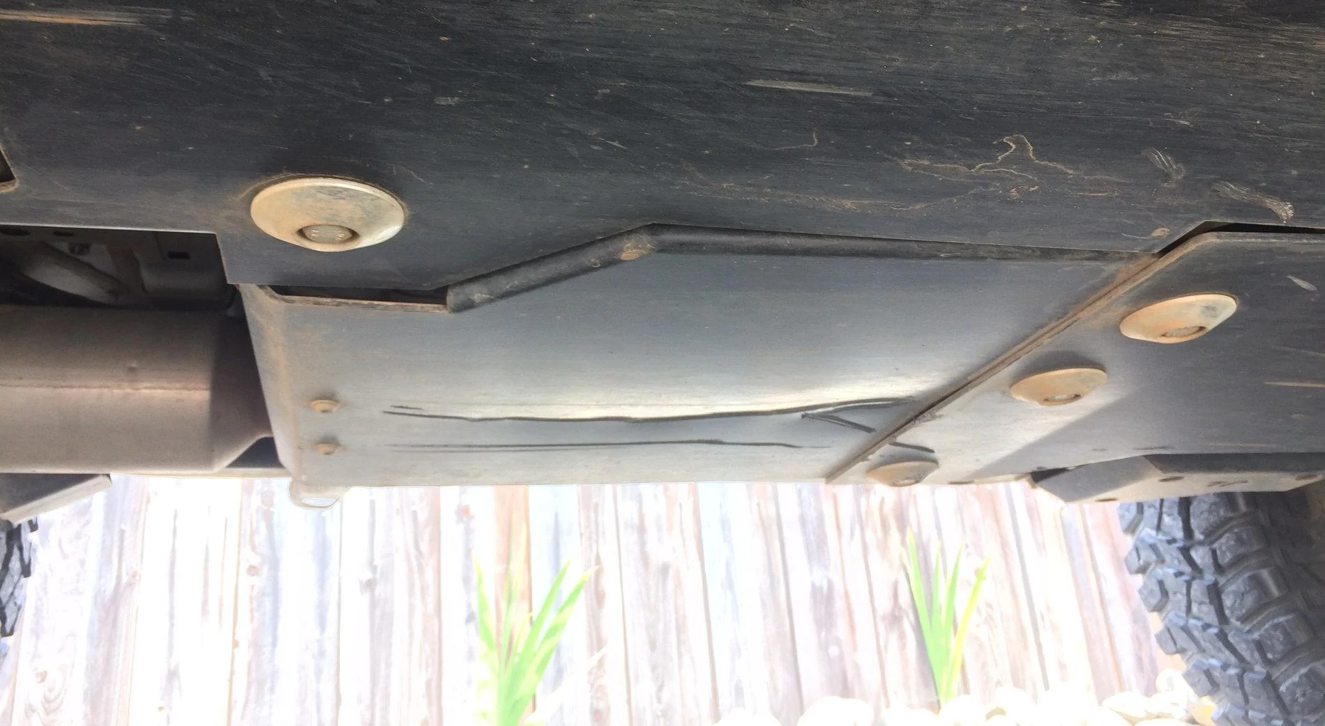Jeep Wrangler JL M.O.R.E. bellypan bellypan scrape miller 5-31