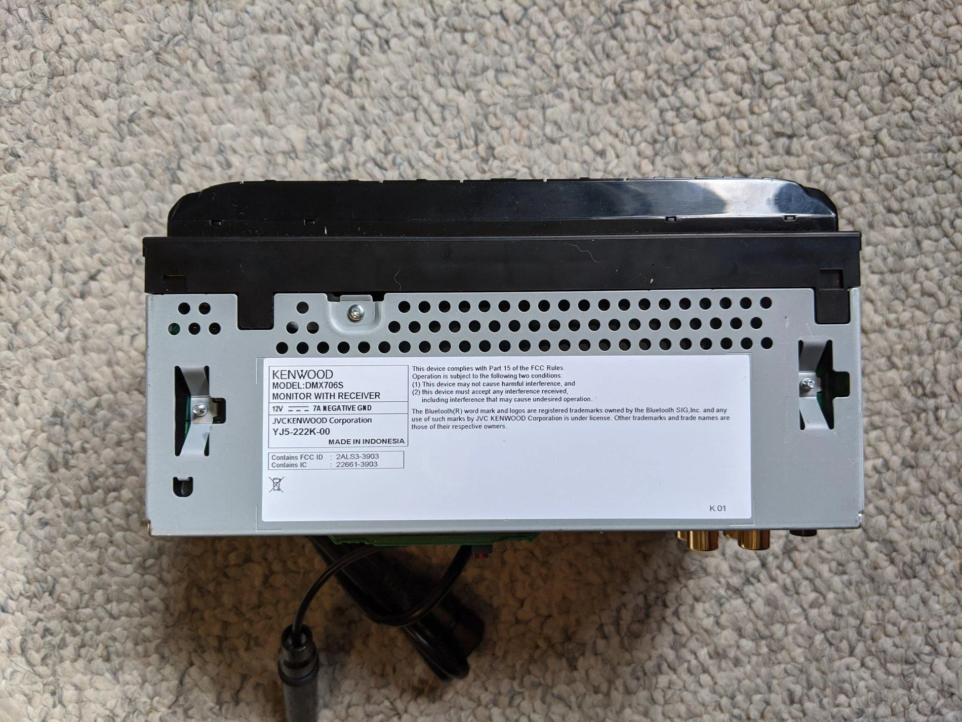 Jeep Wrangler JL Kenwood DMX706S 6.95" Digital Media Receiver IMG_20200603_092435
