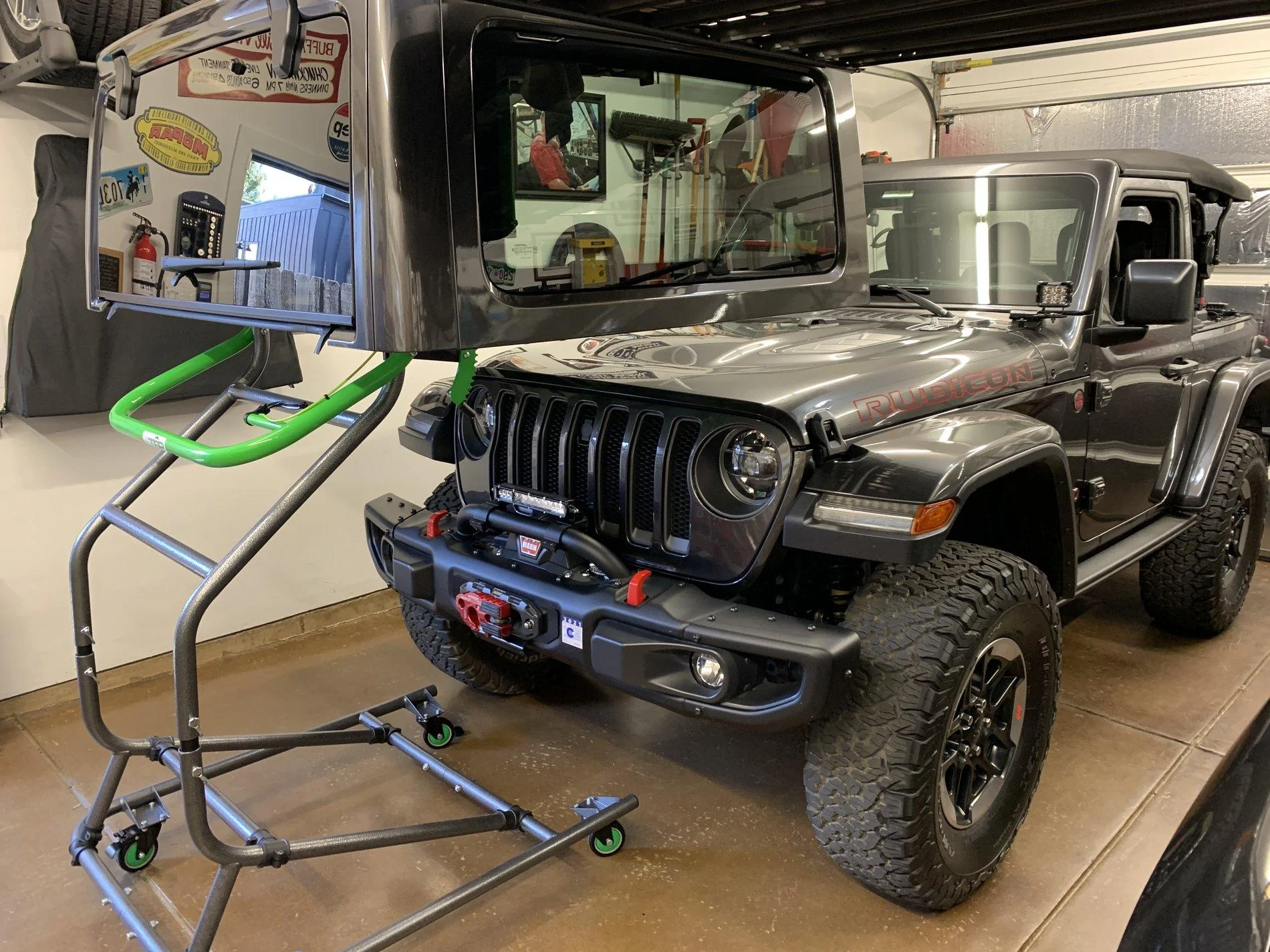 Jeep Wrangler JL Hardtop Storage for JLUR IMG_9094