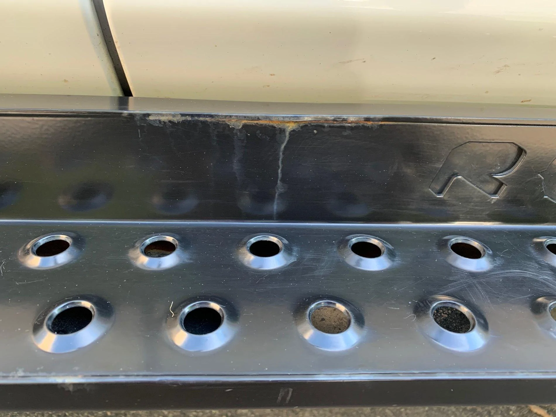 Jeep Wrangler JL Roam sidestep Rust IMG_1332