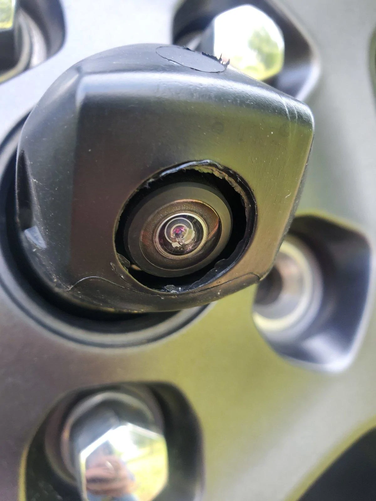 Jeep Wrangler JL Water in backup camera 20200605_180156