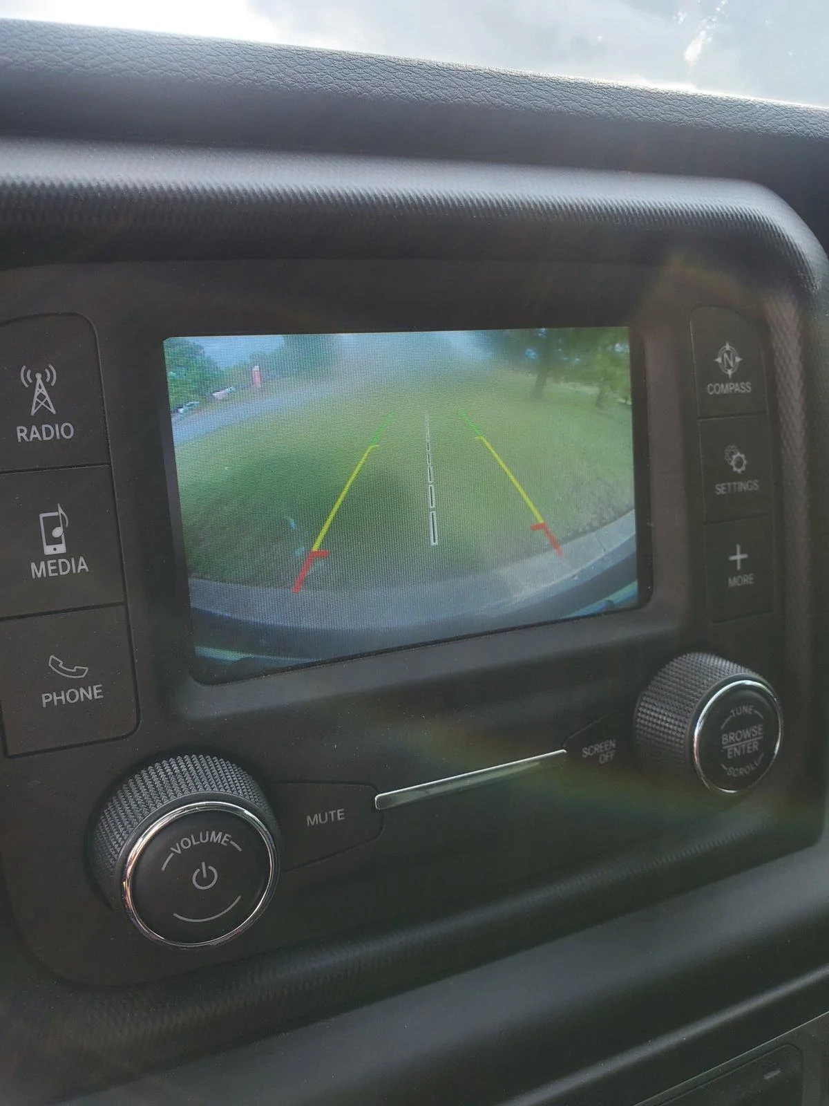 Jeep Wrangler JL Water in backup camera 20200605_180310