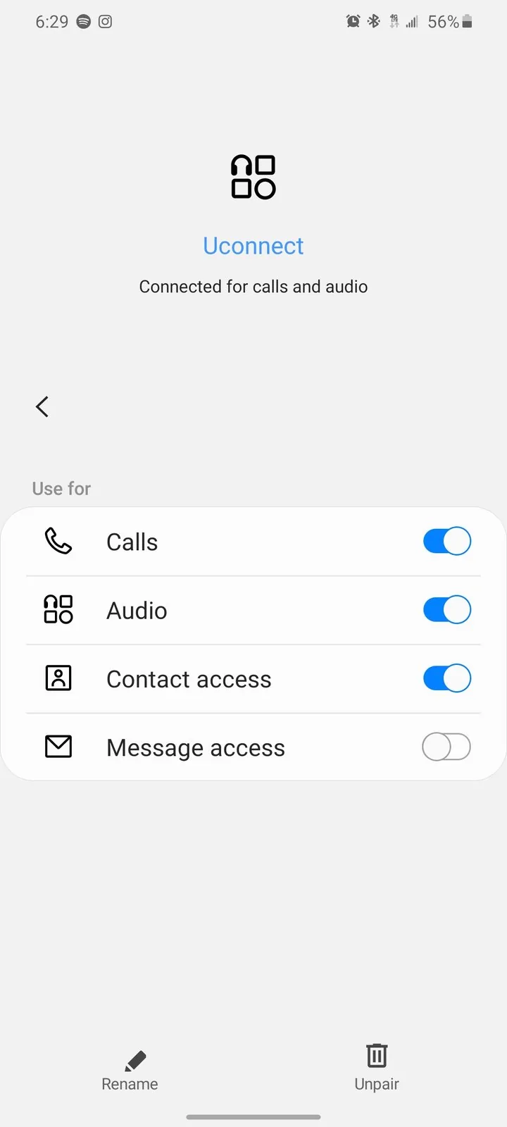 Jeep Wrangler JL UConnect Text Notification driving me crazy! Screenshot_20200605-182943_Settings