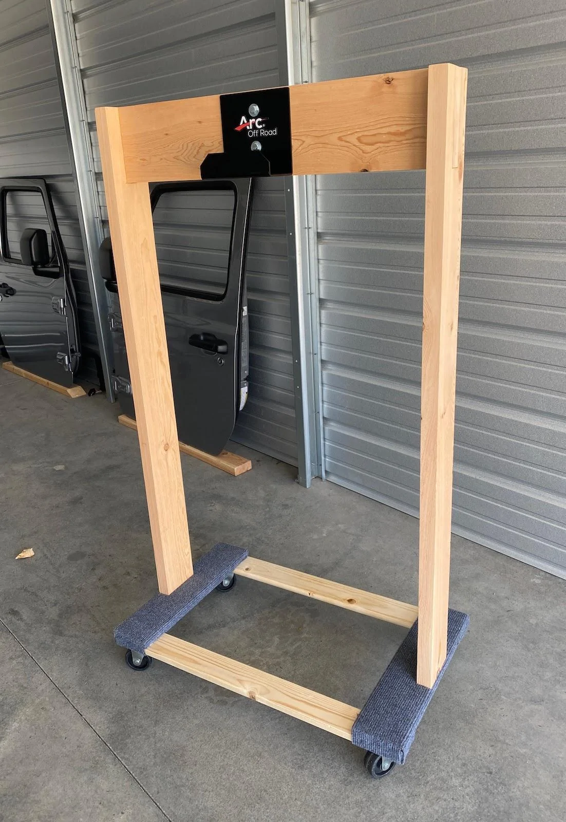 Jeep Wrangler JL DIY Hardtop and Door Holders IMG_8703