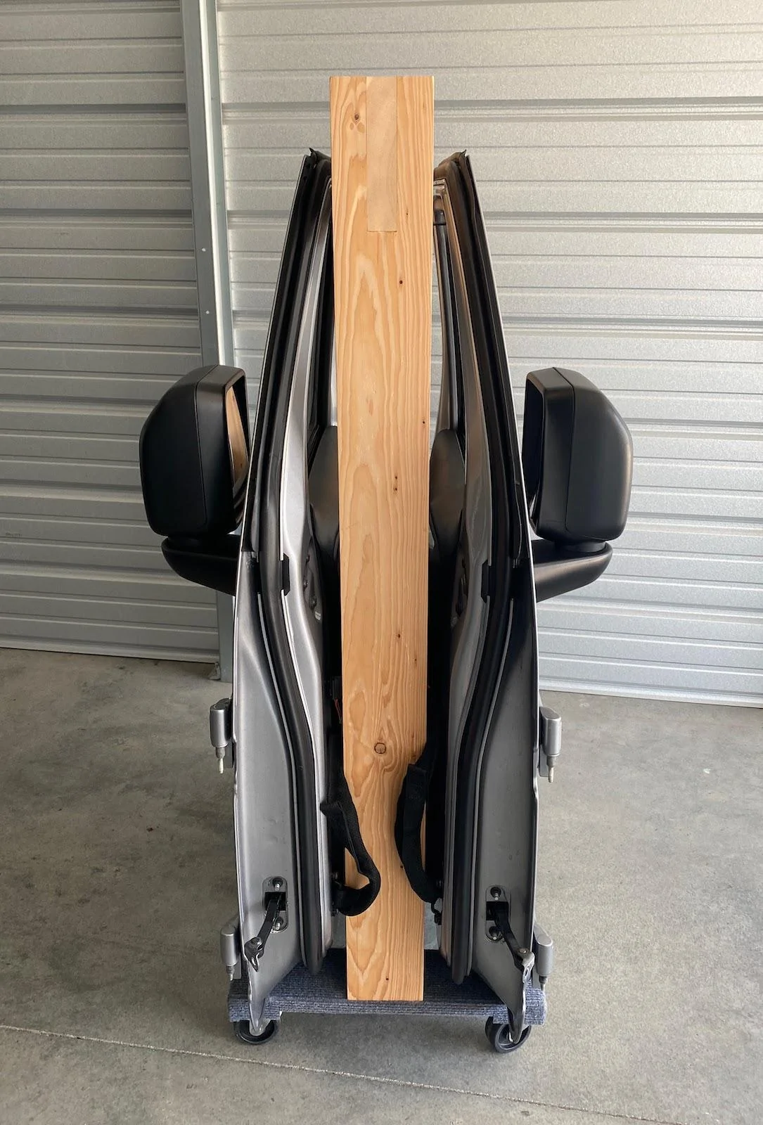 Jeep Wrangler JL DIY Hardtop and Door Holders IMG_8705