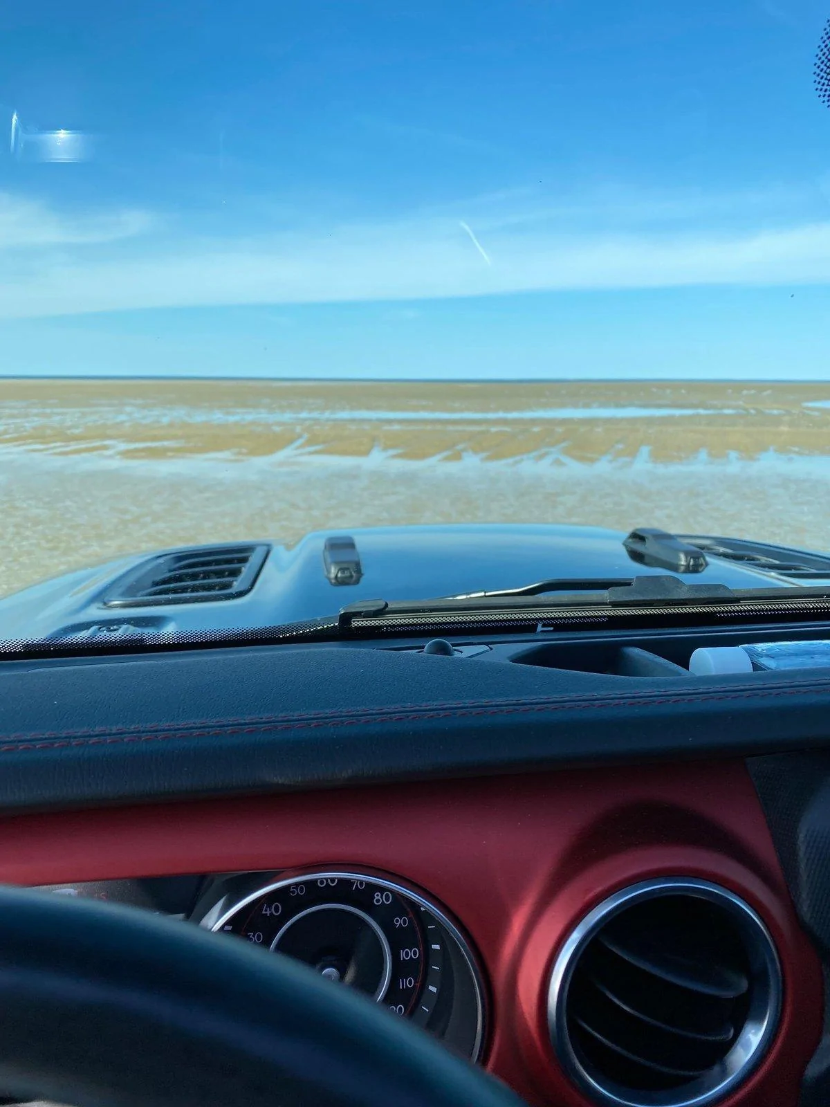 Jeep Wrangler JL Off-road Beaches in Mass flats