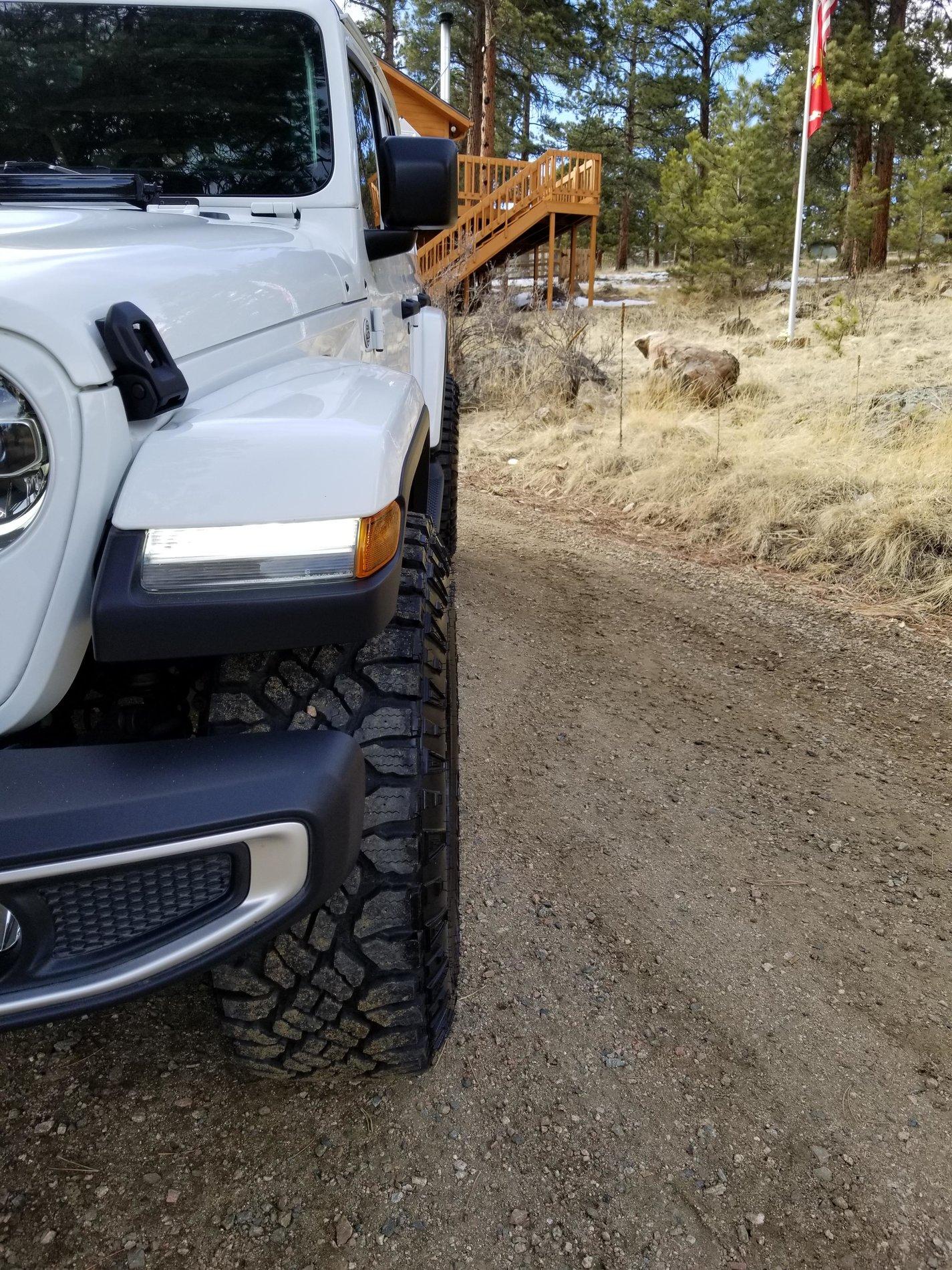 Jeep Wrangler JL Looking for advice on wheel offset- JLUR 20180330_162951