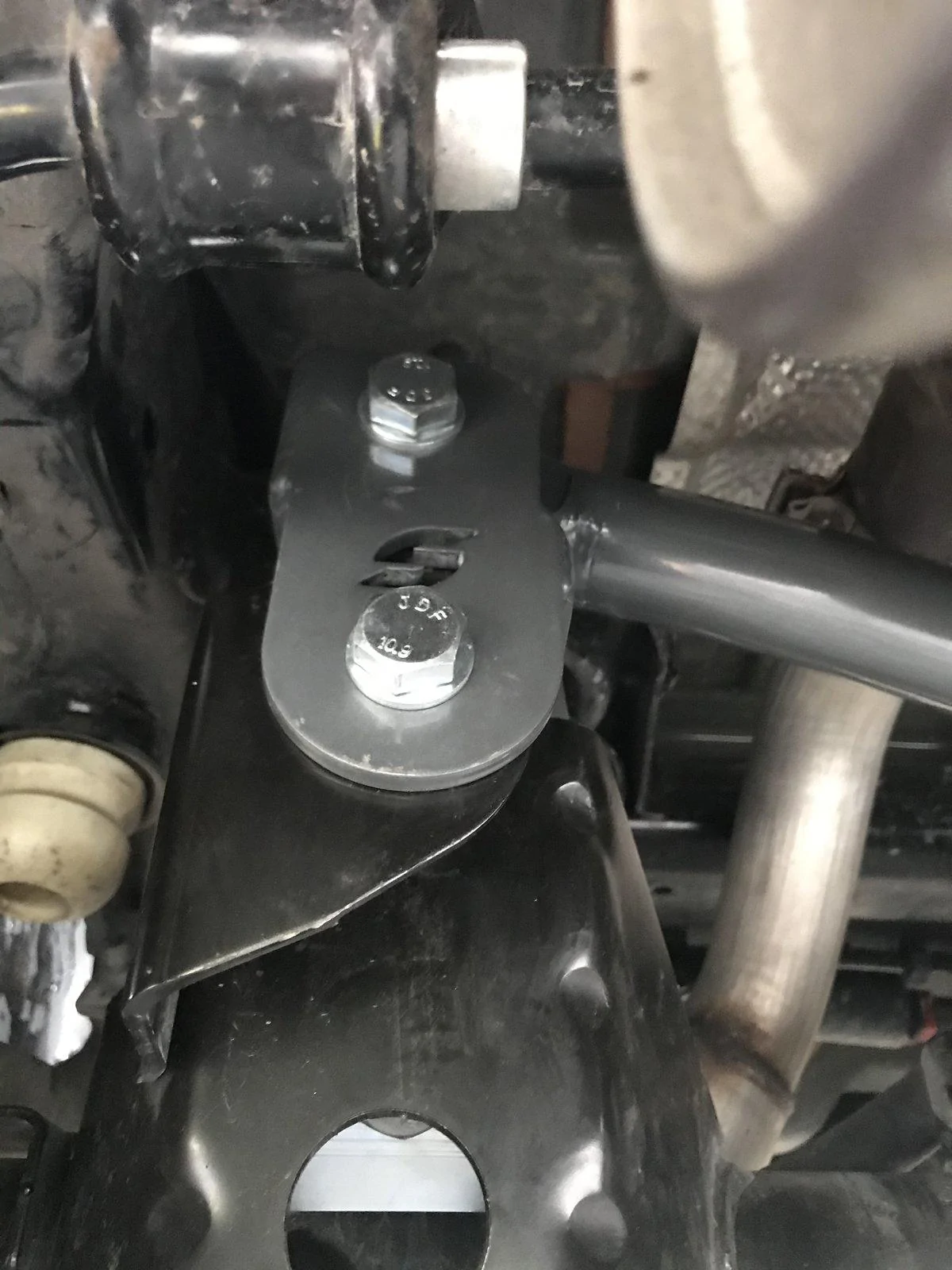 Jeep Wrangler JL Synergy Jeep JL / JLU / JT Front Track Bar and Sector Shaft Brace 3280393A-19D1-418D-BC99-68AB5F2A52EF
