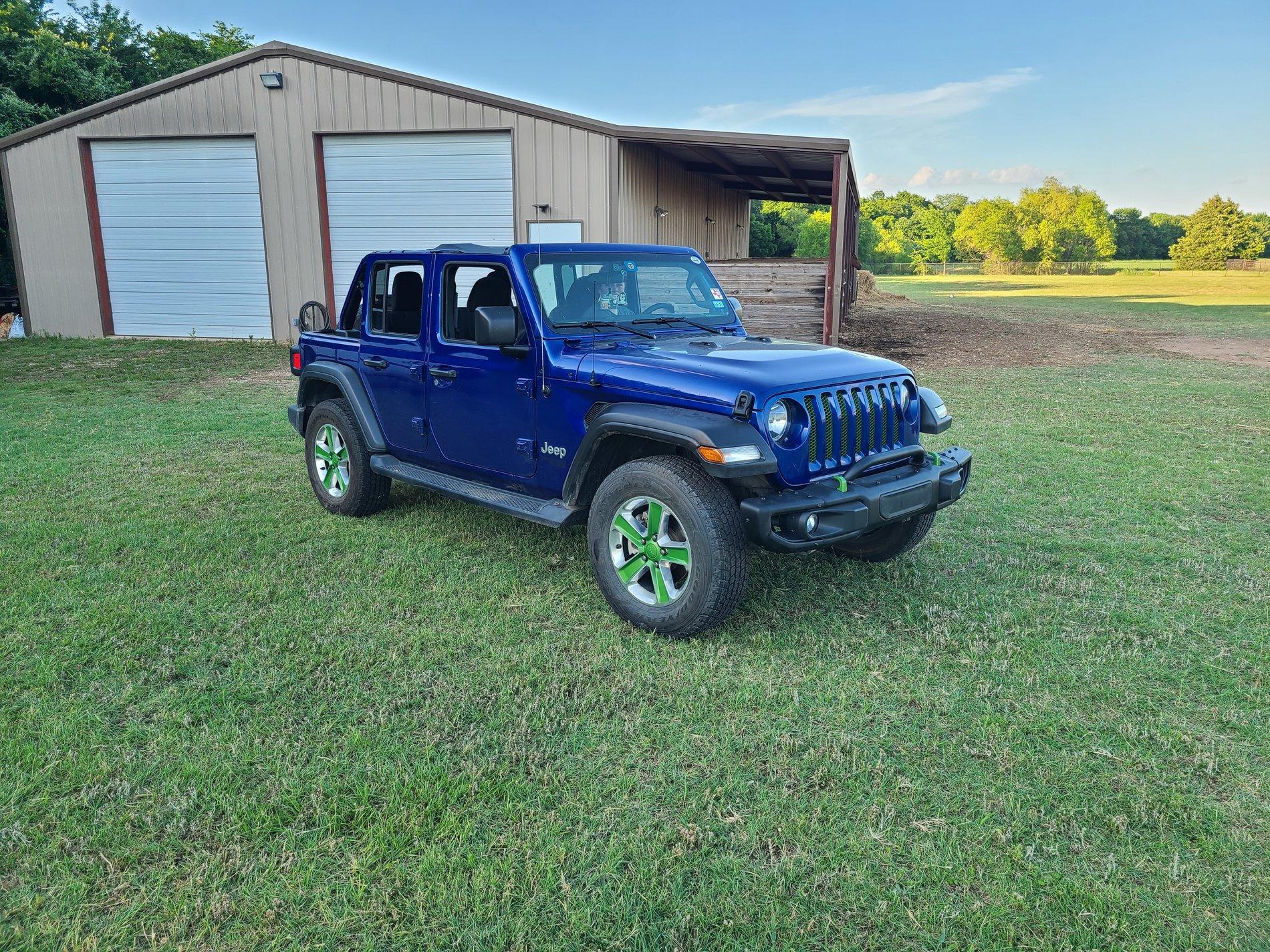 Jeep Wrangler JL Show off your DIY painted dash 20200605_192419