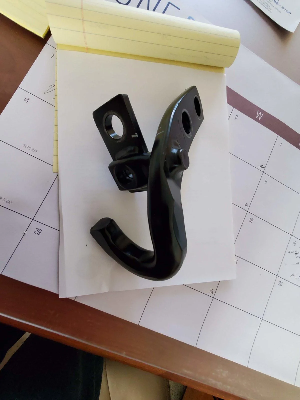 Jeep Wrangler JL Rear Tow Hook (Black) 20200612_182548