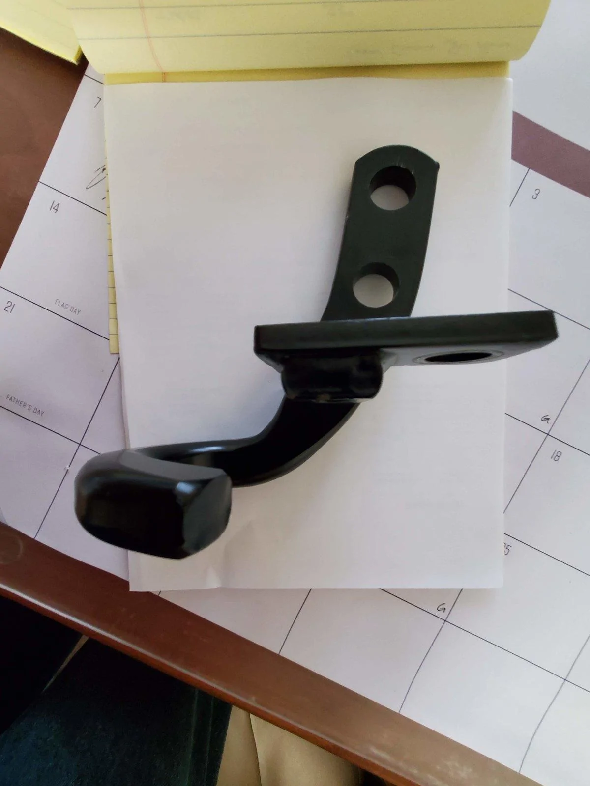 Jeep Wrangler JL Rear Tow Hook (Black) 20200612_182618