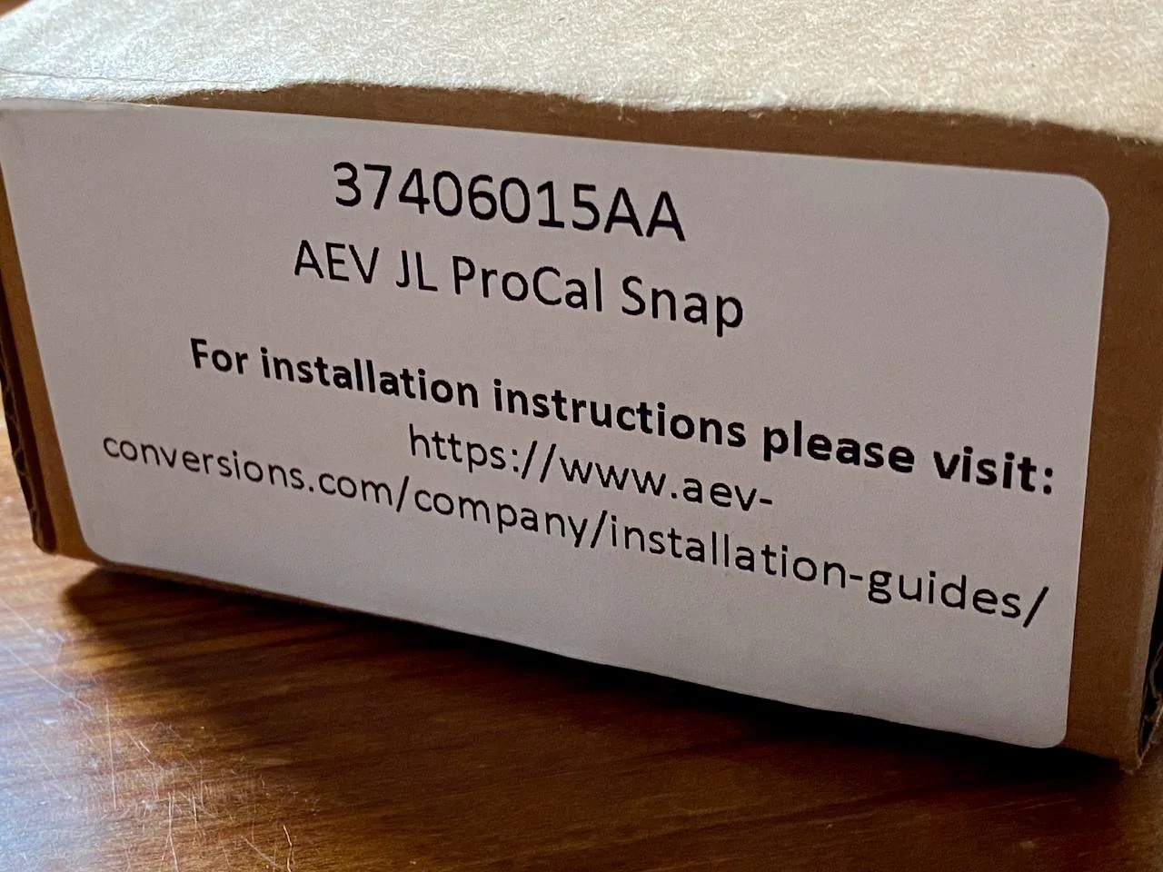 Jeep Wrangler JL AEV ProCal SNAP - Brand New - Never installed IMG_2278
