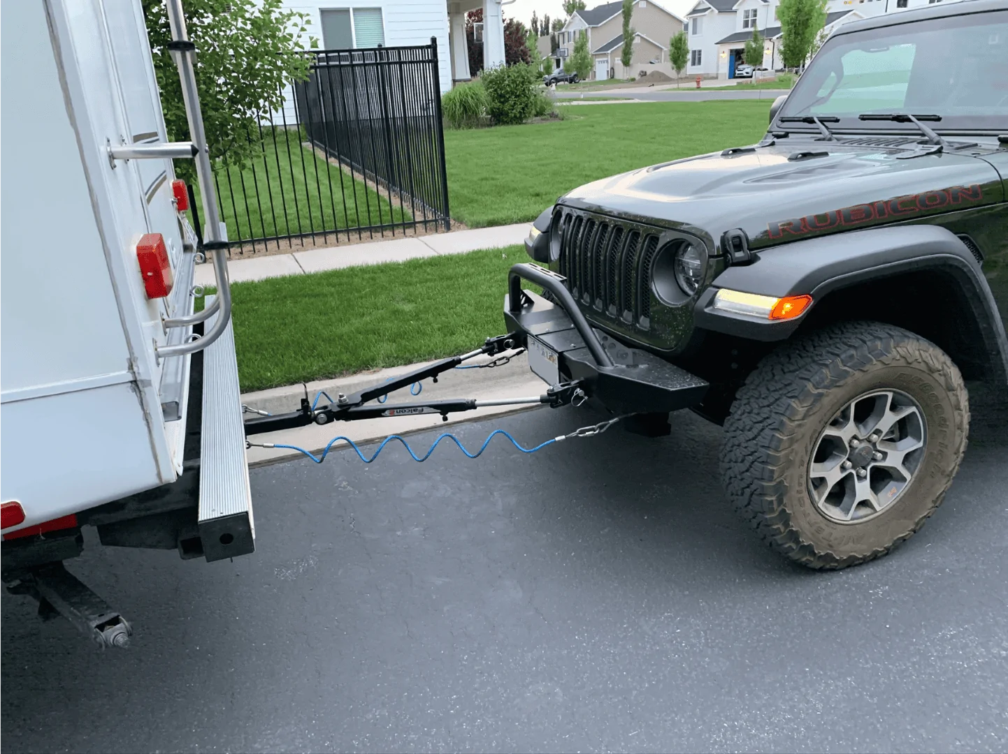 Jeep Wrangler JL LOD Destroyer front mid-width bumper Sarge Green canvas