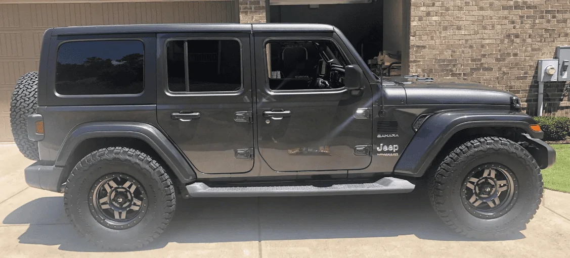 Jeep Wrangler JL Tire Relocation Bracket 1592533260635