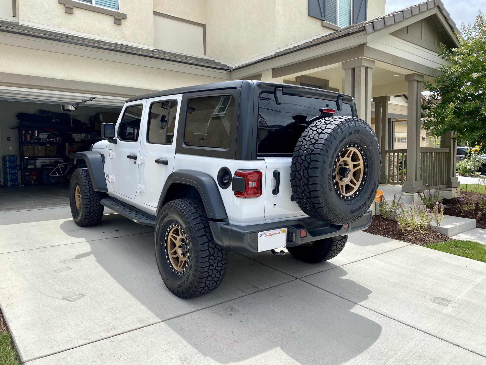 Jeep Wrangler JL Bronze Wheels on JL? Jeep1