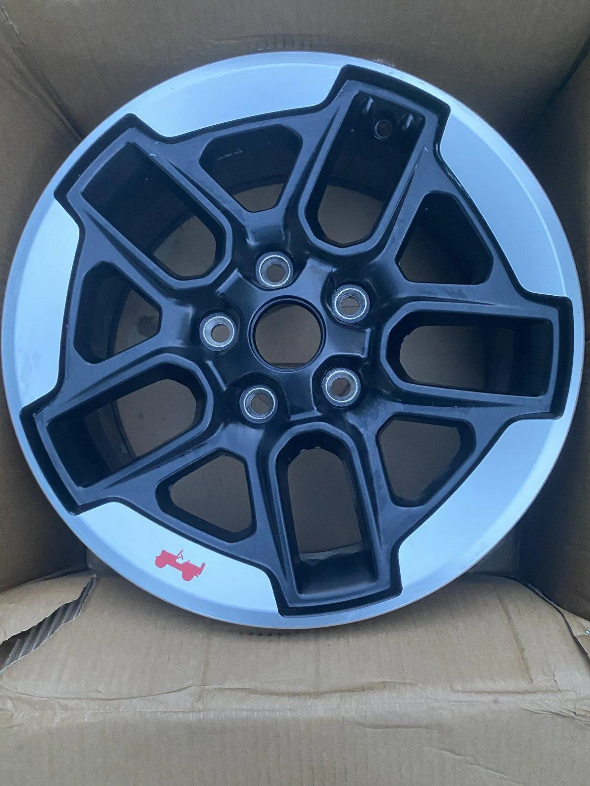 Jeep Wrangler JL Stock Rubicon Wheels- All 5 Jeep Wheels