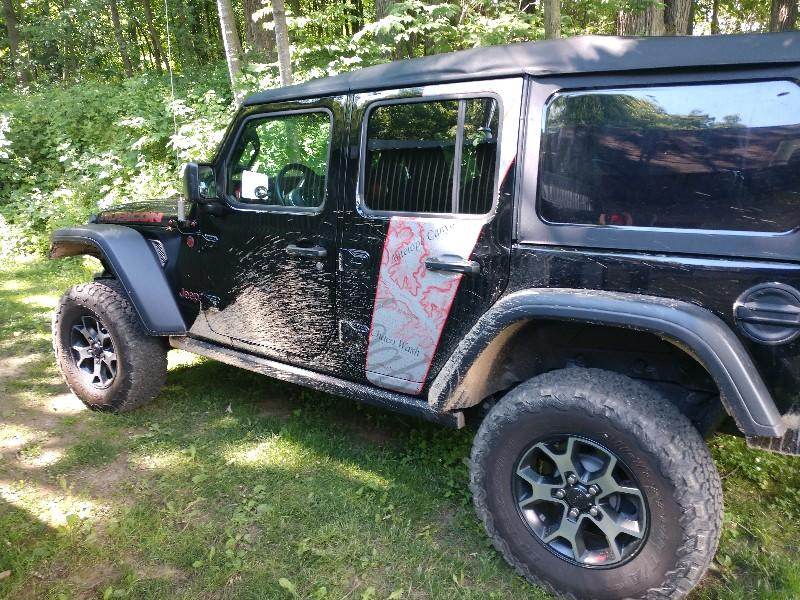 Jeep Wrangler JL JLU pulling a travel trailer? No problem! mud03