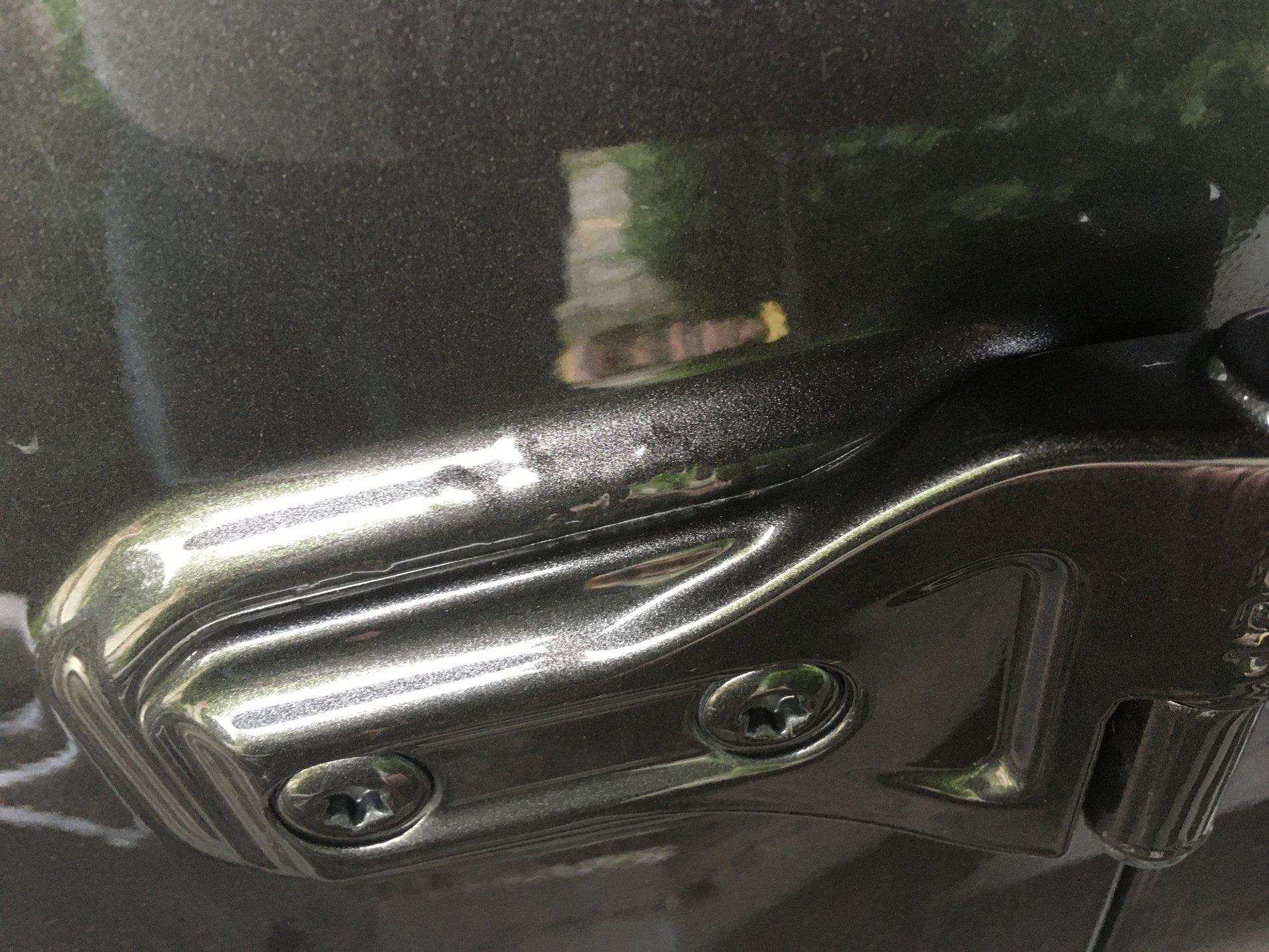 Jeep Wrangler JL Bubbles in Paint at Door Hinges IMG_5917.JPG