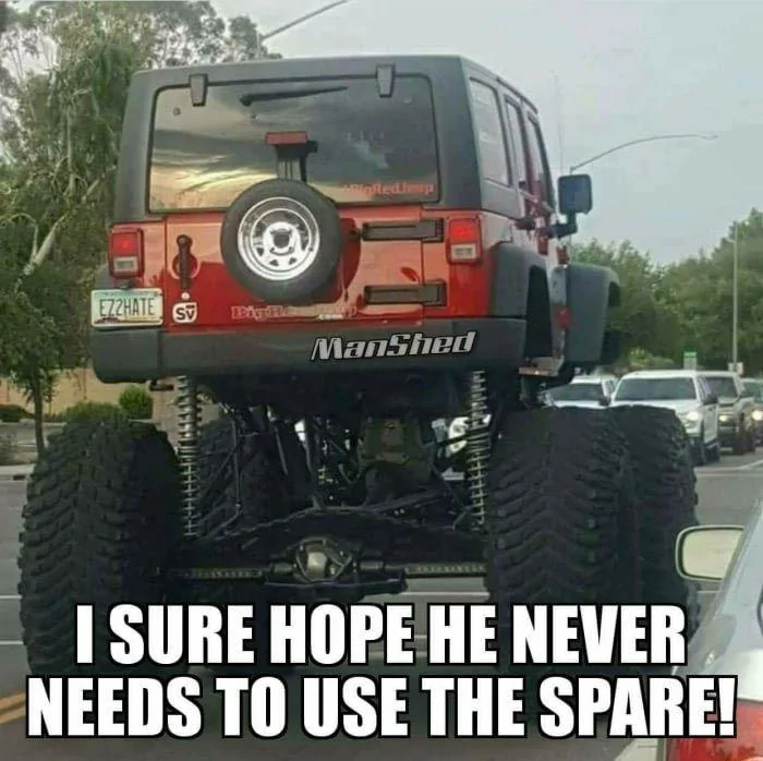 Jeep Wrangler JL Do I need a matching spare? TinySpar