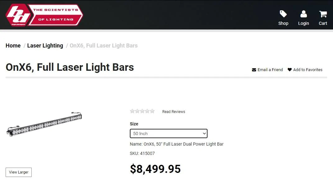 Jeep Wrangler JL 50" lightbar recommendations? bd50
