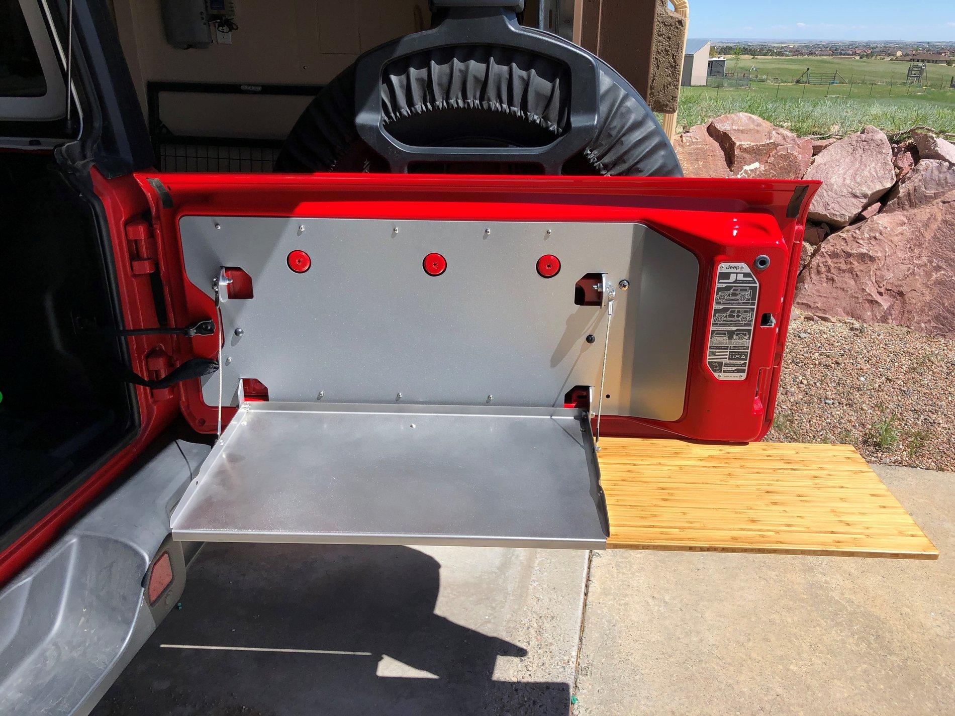 Jeep Wrangler JL The Rocket Matt 1019 Rubicon Modification Journal. outback table 2