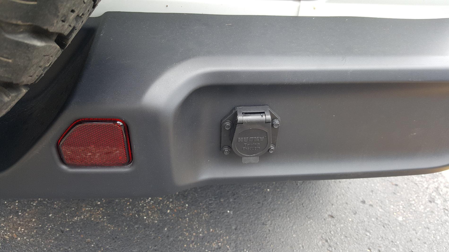 Jeep Wrangler JL Rubicon rear bumper MOD 20200626_124632