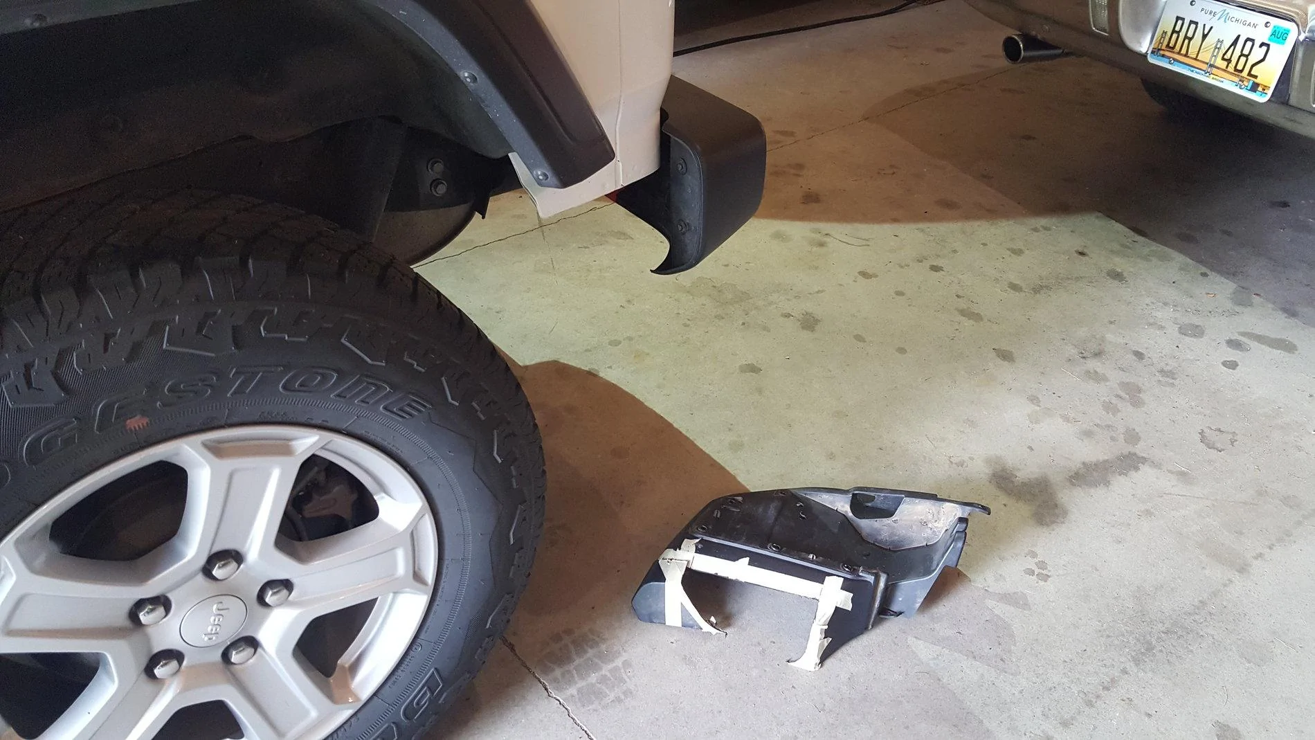 Jeep Wrangler JL Rubicon rear bumper MOD 20200621_154017