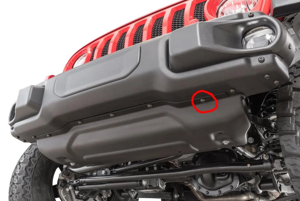 Jeep Wrangler JL OE Front Skid Plate Nuts JDA_Mopar_Full_Rubicon_Steel_Bumper_03_JL_12112.0140