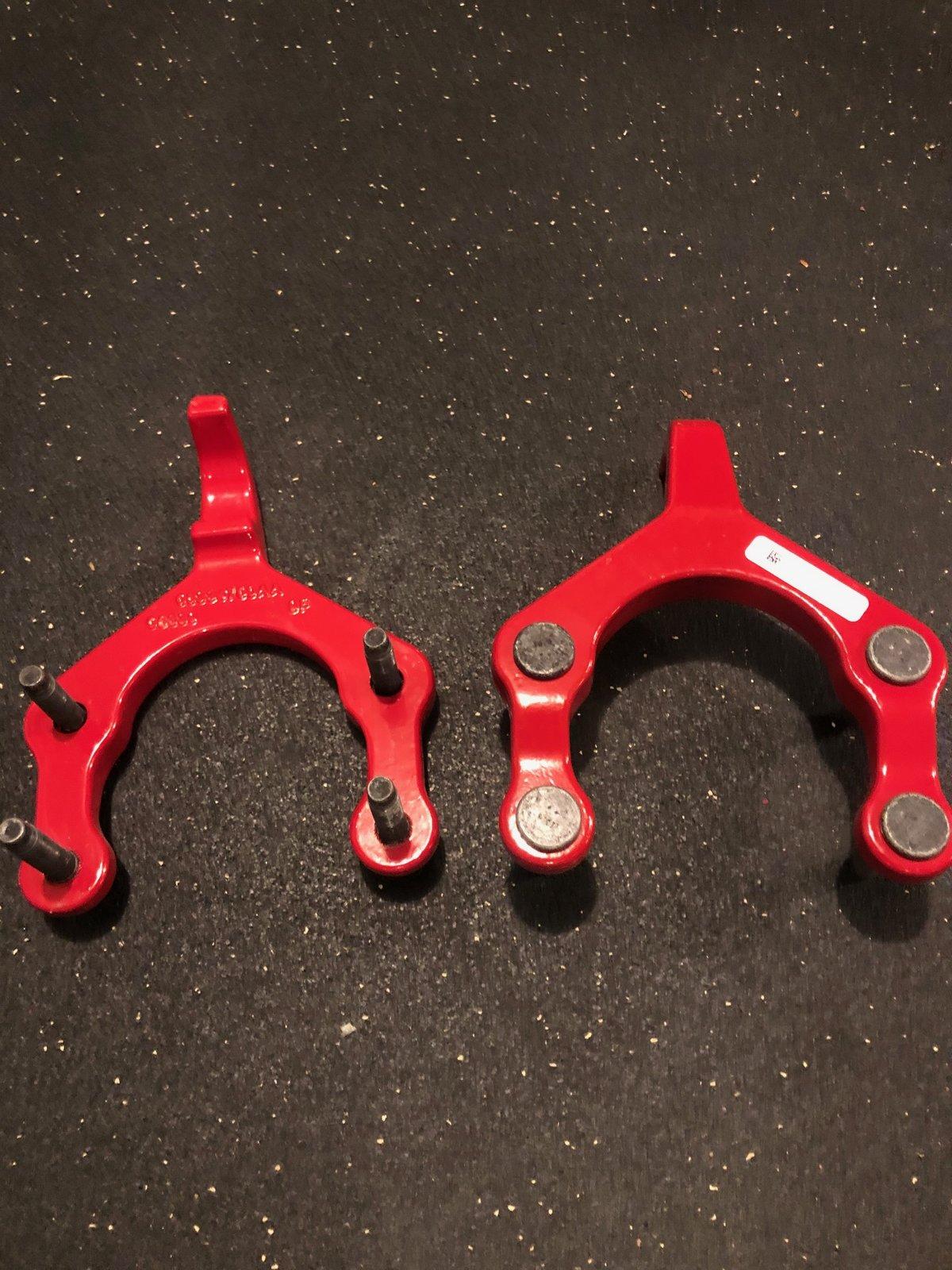Jeep Wrangler JL Rubicon Red Front Tow Hooks Tow Hooks JL